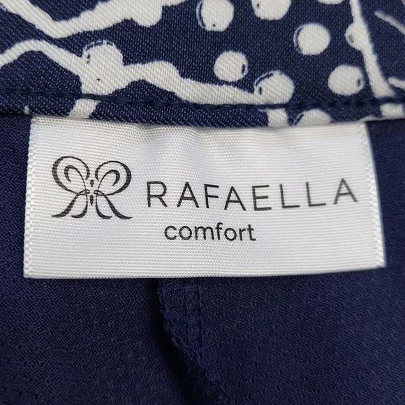 *๐ Rafaella Comfortable Stretchy Skort Mediterranean Blue Floral, Size XXL, NEW - Picture 6 of 9